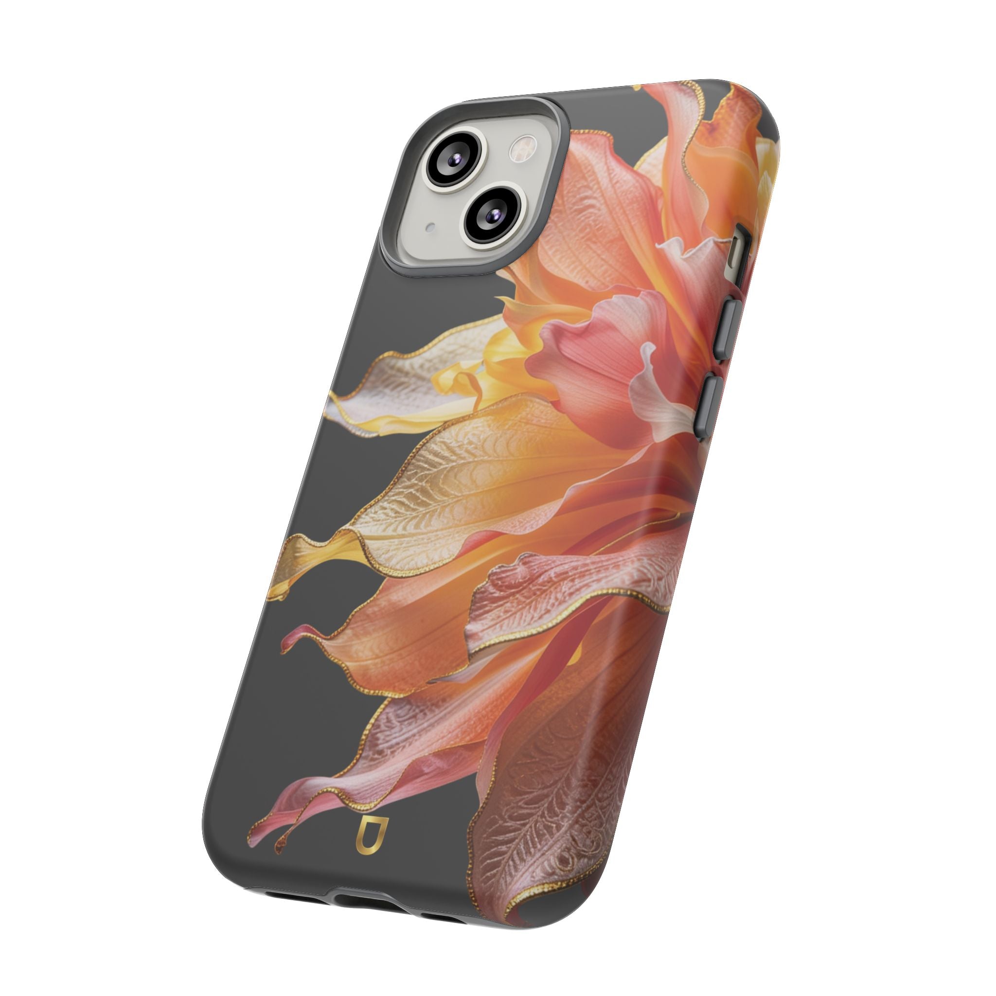 iPhone 14 Series Tough Case - Ember Bloom Black