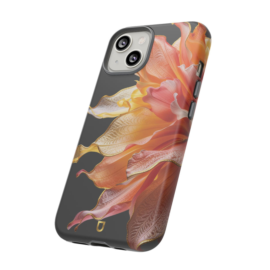 iPhone 14 Series Tough Case - Ember Bloom Black