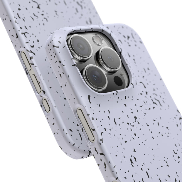 iPhone 16 Pro Slim Case - Flake Lavender