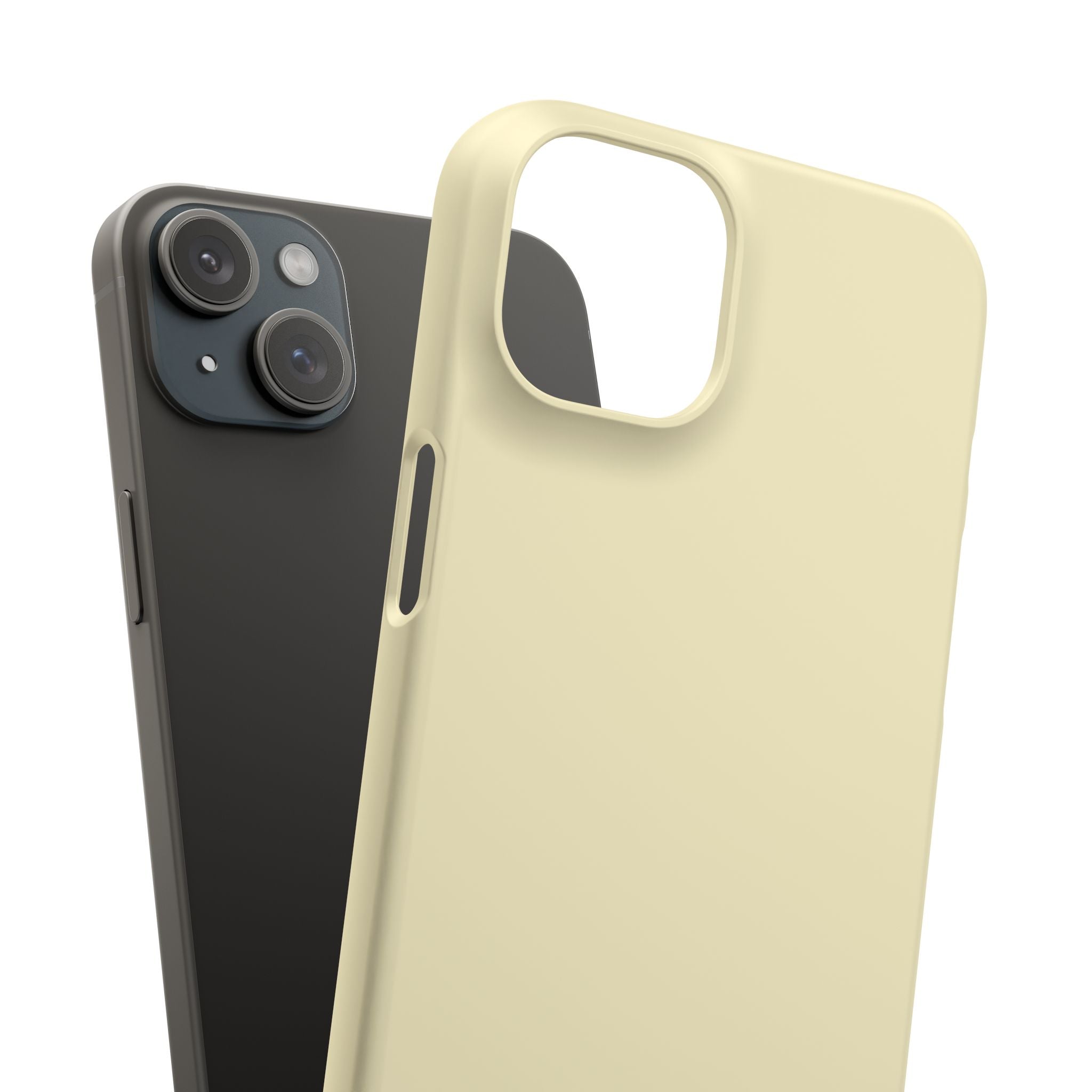iPhone 15 Plus Slim Case - Lemon Chiffon