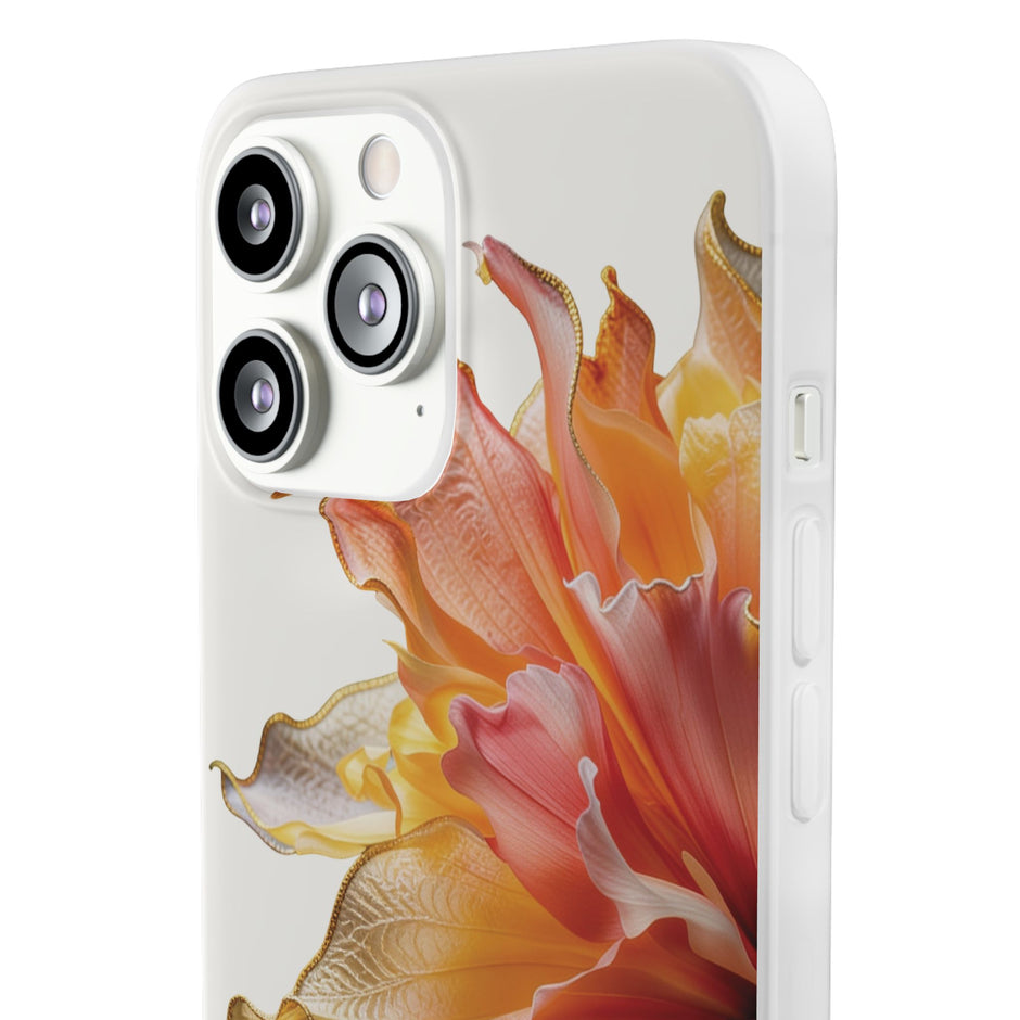 iPhone 13 Series Flexi Case - Ember Bloom