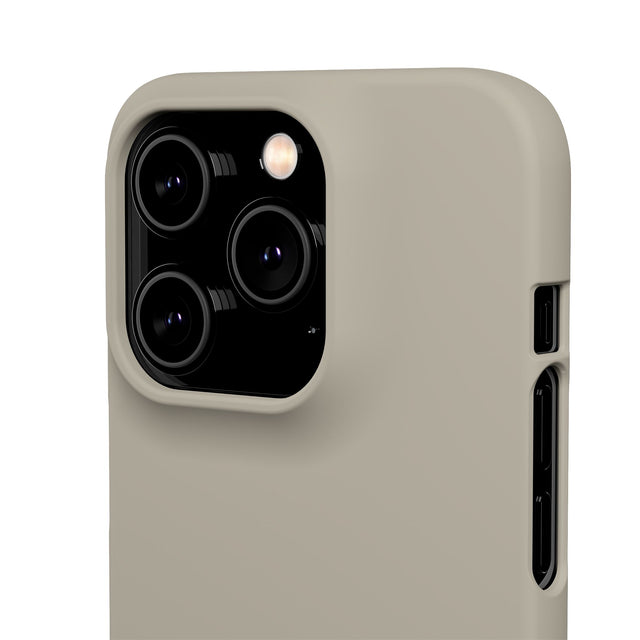 iPhone 14 Pro Slim Case - Khaki Beige