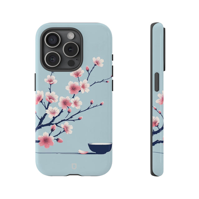 iPhone 15 Pro Tough Case - Cherry Blossoms
