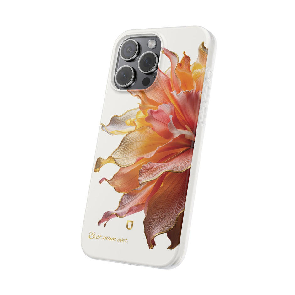 iPhone 15 Series Flexi Case - Ember Bloom