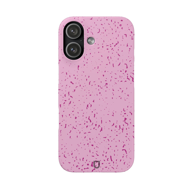 iPhone 17 Pro Slim Case - Flake Pink