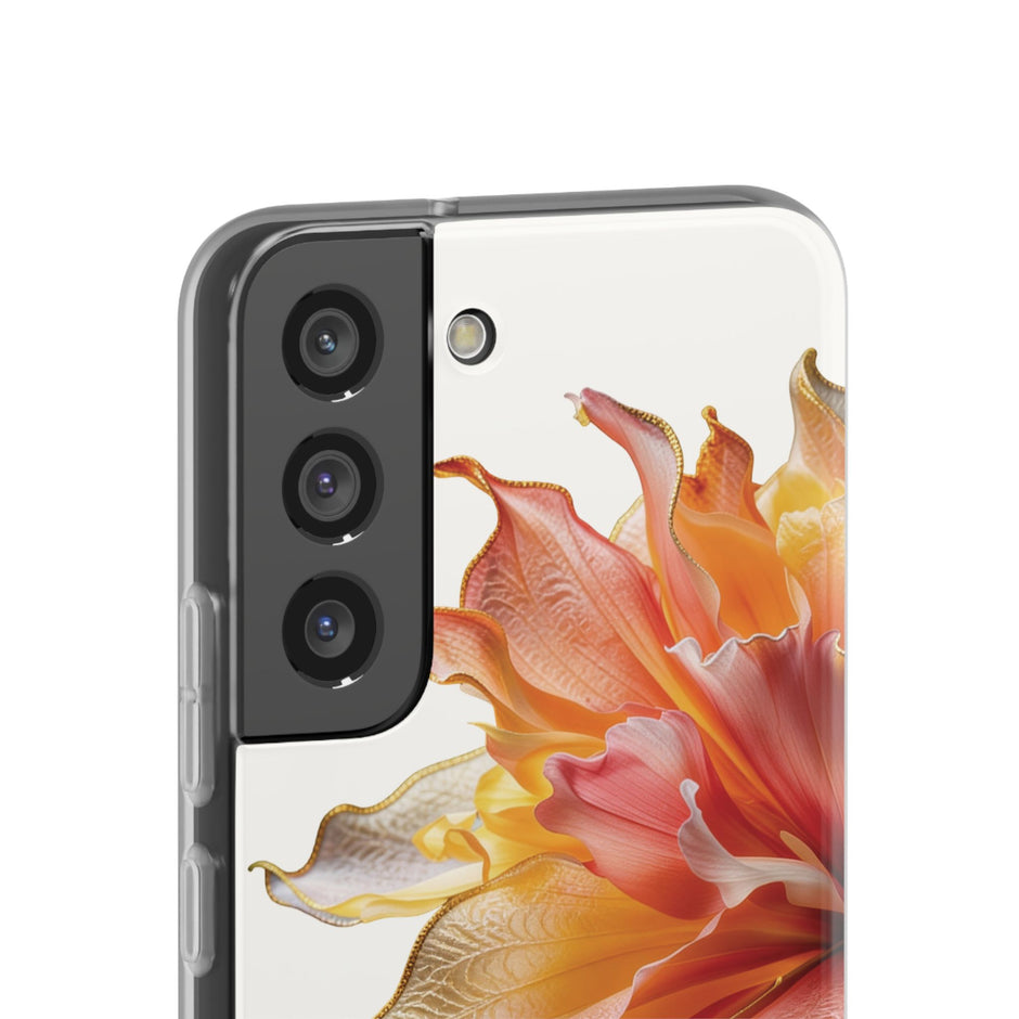 Samsung Galaxy S22 Series Flexi Case - Ember Bloom