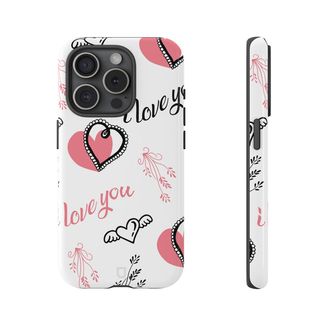 iPhone 15 Pro Tough Case - Love U
