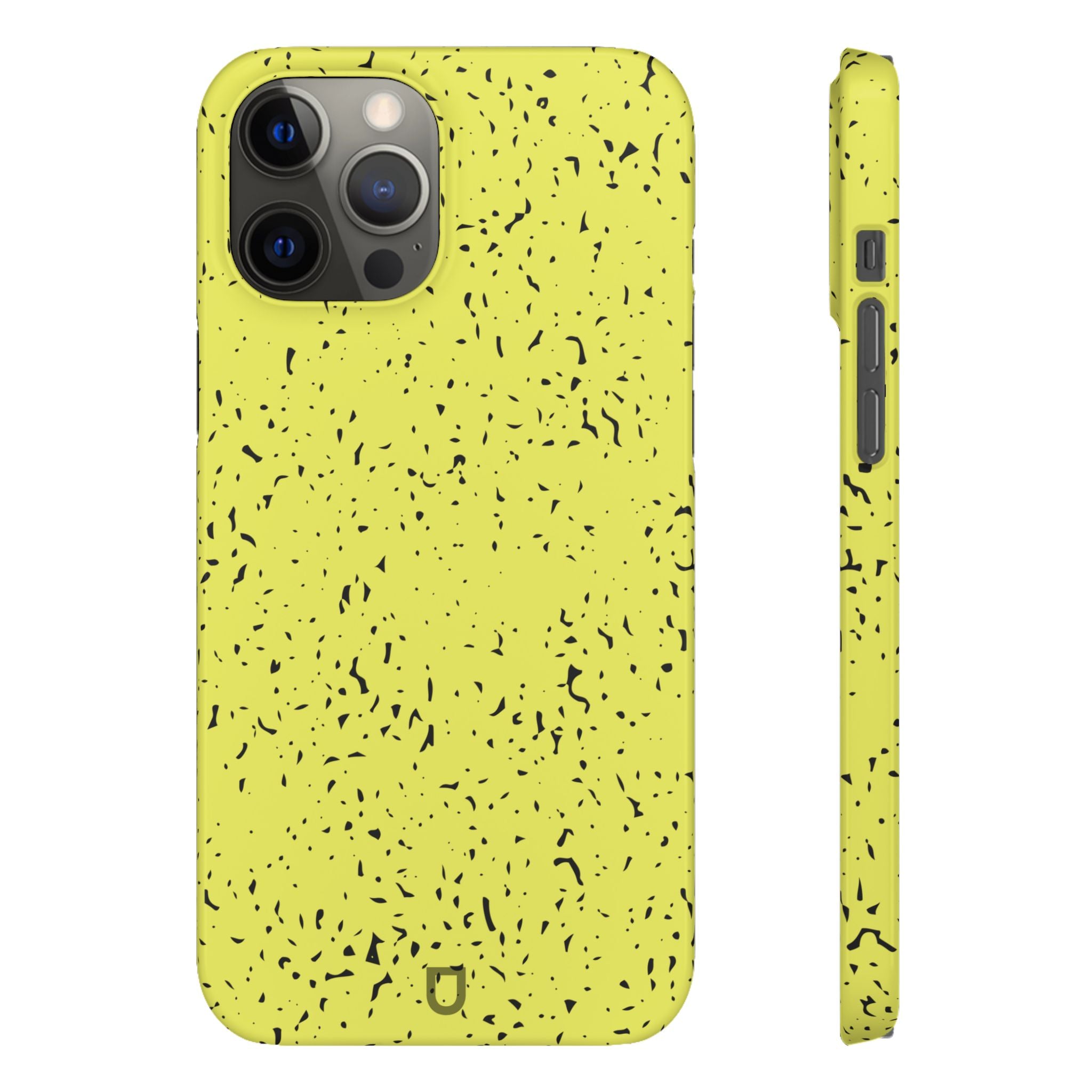 iPhone 12 Pro Max Slim Case - Flake Lemon