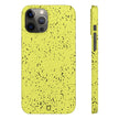 iPhone 12 Pro Max Slim Case - Flake Lemon