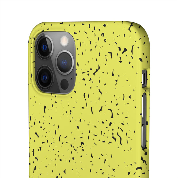 iPhone 12 Pro Slim Case - Flake Lemon