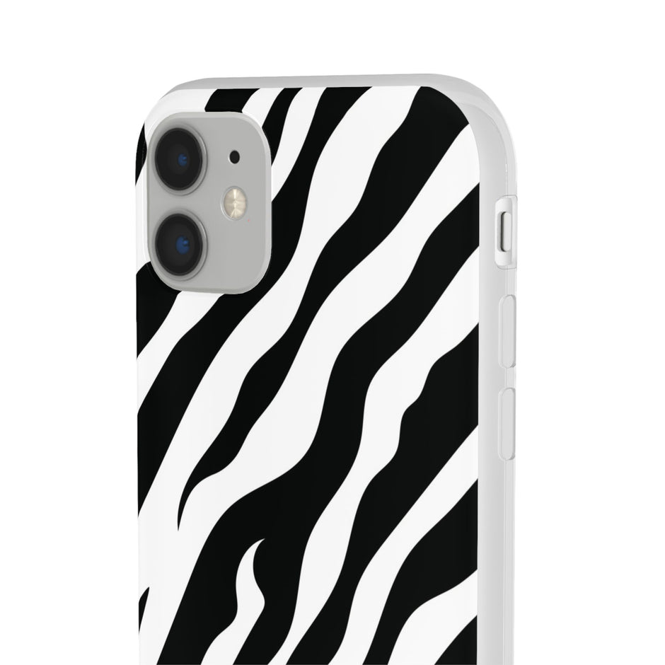 iPhone 11 Flexi Case - Zebra