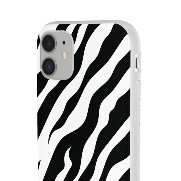 iPhone 11 Flexi Case - Zebra