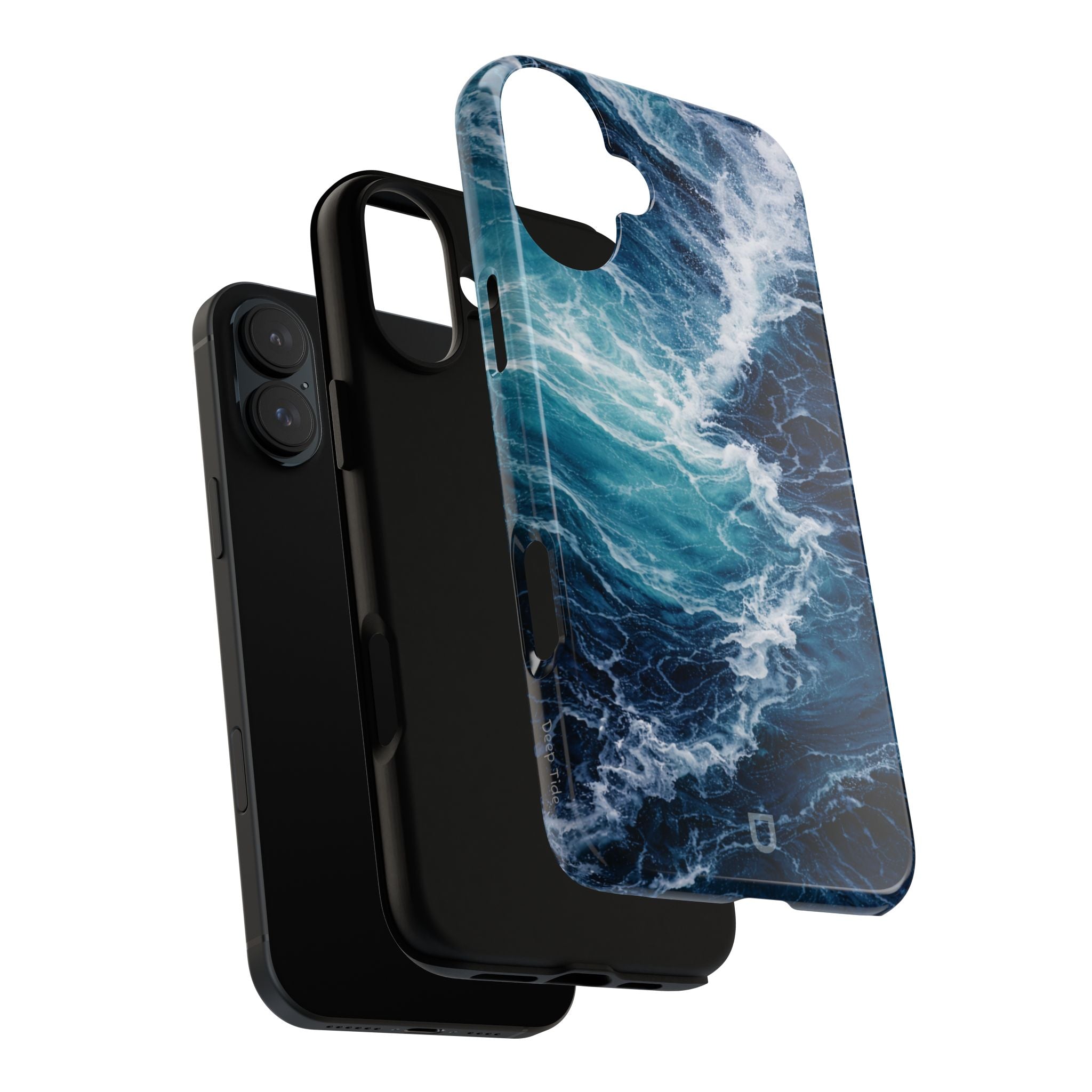 iPhone 16 Plus Tough Case - Deep Tide