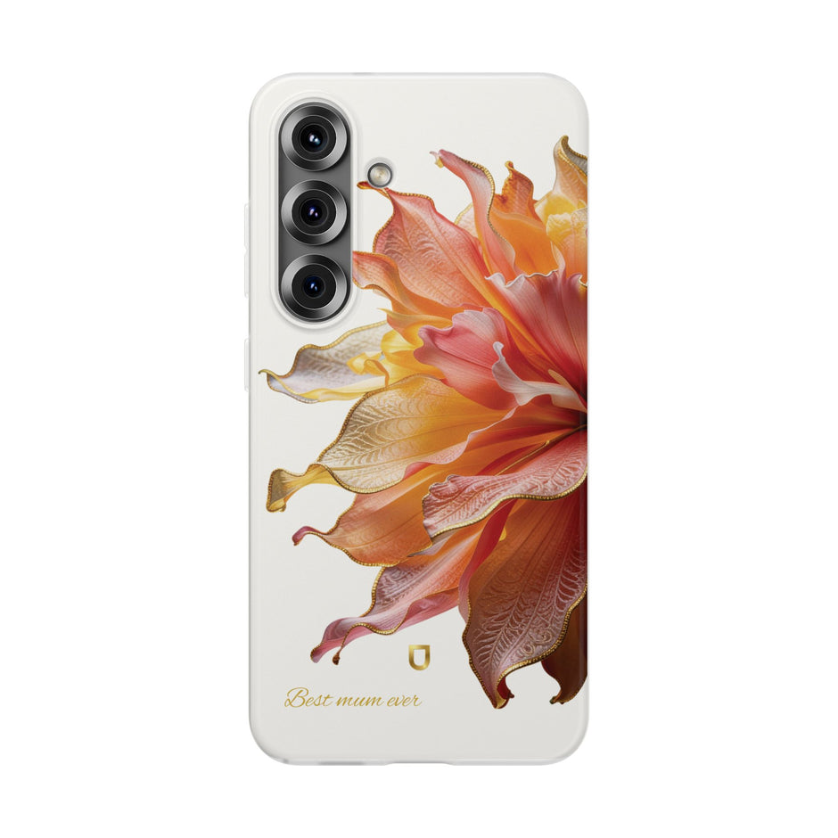 Samsung Galaxy S25 Series Flexi Case - Ember Bloom