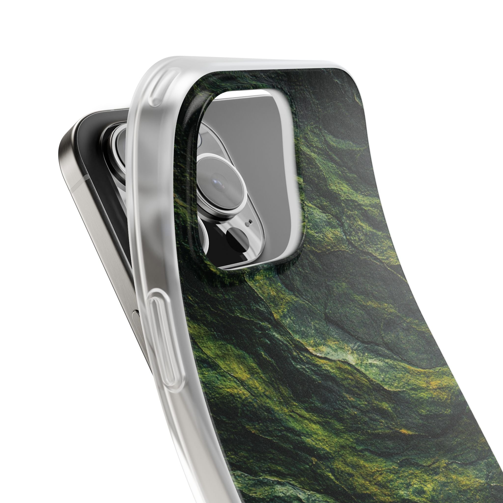 iPhone 16 Pro Max Flexi Case - Moss Ridge