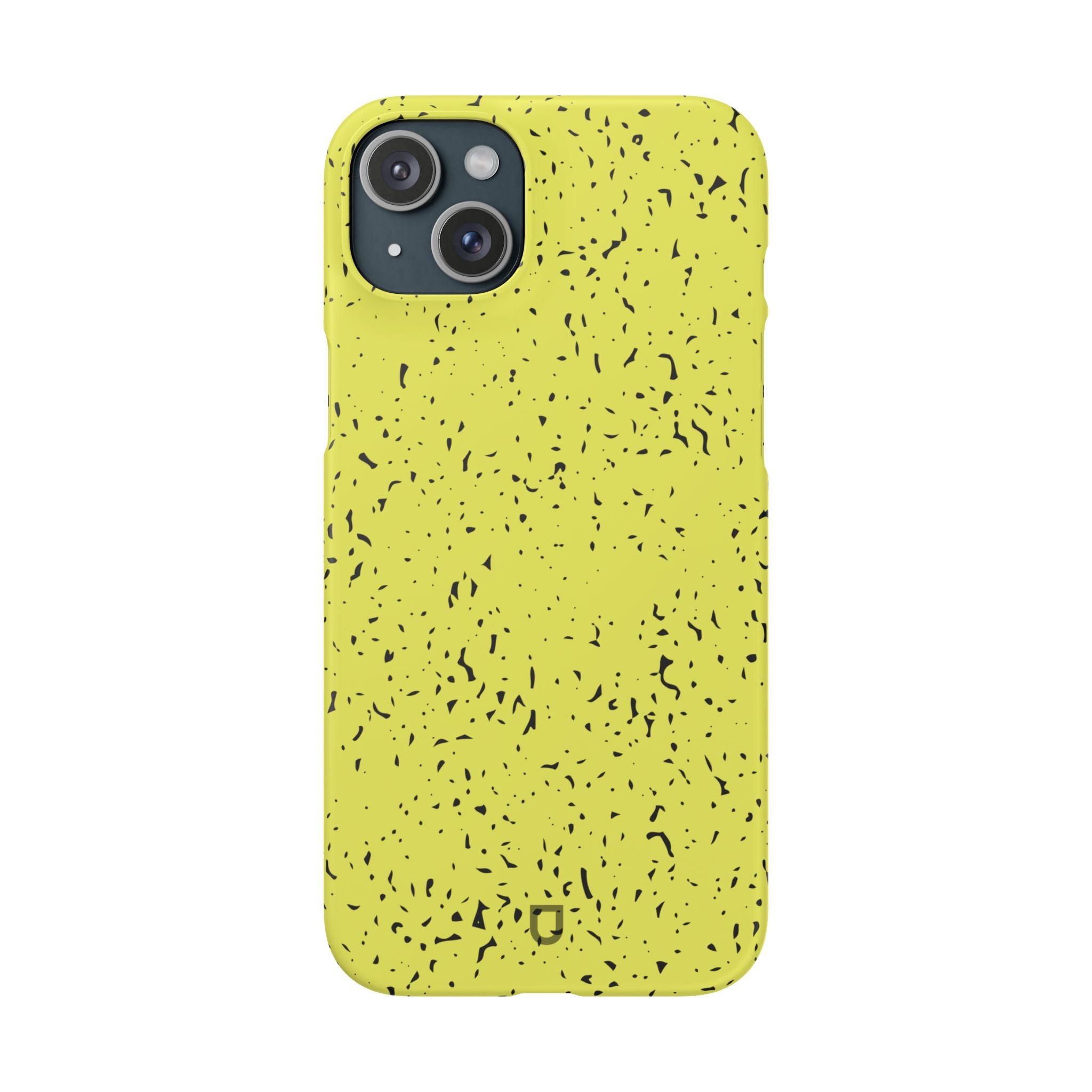 iPhone 15 Plus Slim Case - Flake Lemon