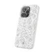 iPhone 15 Pro Flexi Case - Black Rose