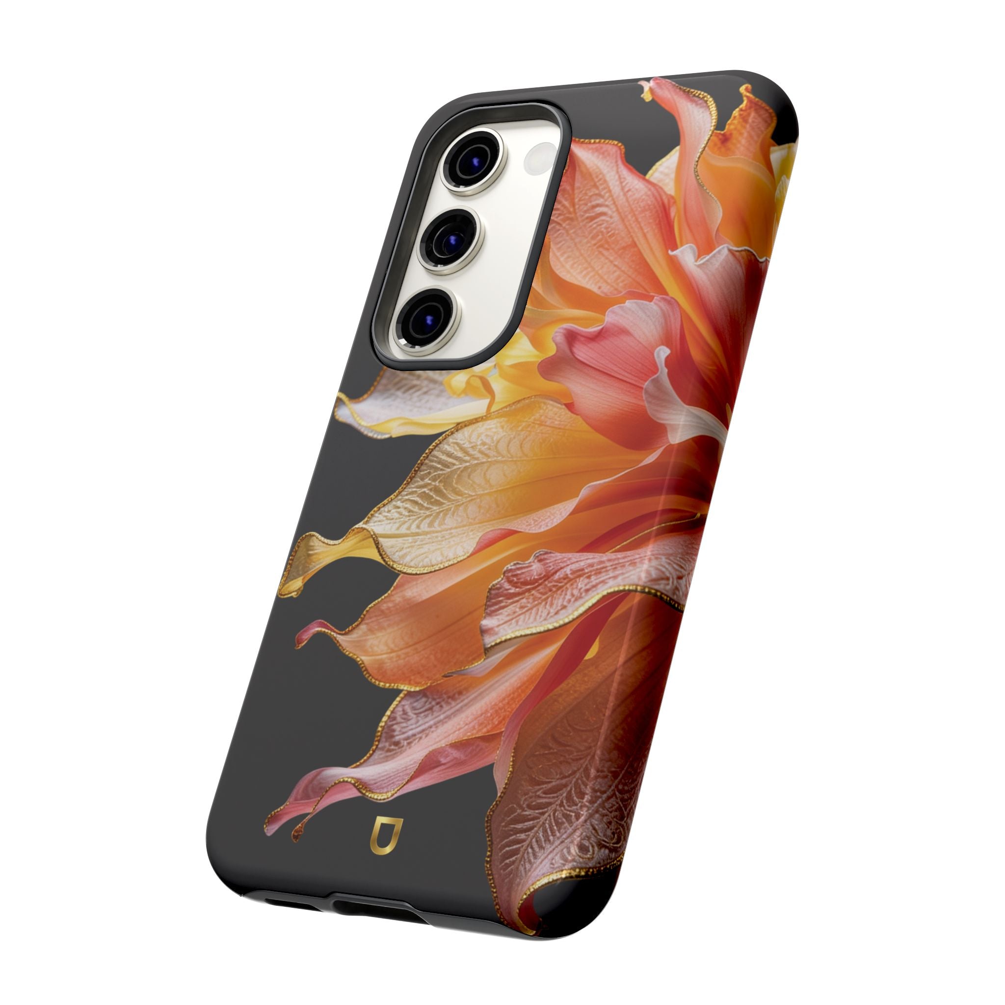 Samsung Galaxy S23 Series Tough Case - Ember Bloom Black