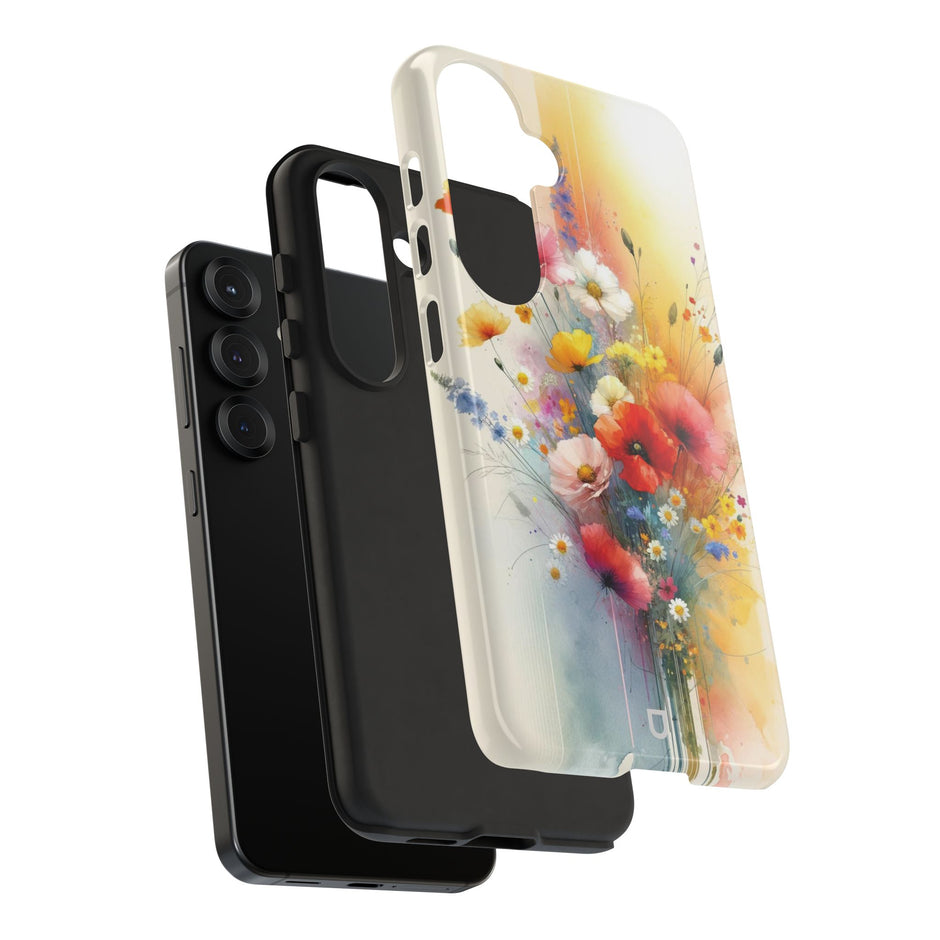 Samsung Galaxy S25 Tough Case - Wild Flower