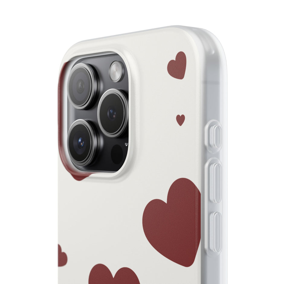 iPhone 15 Pro Flexi Case - Love