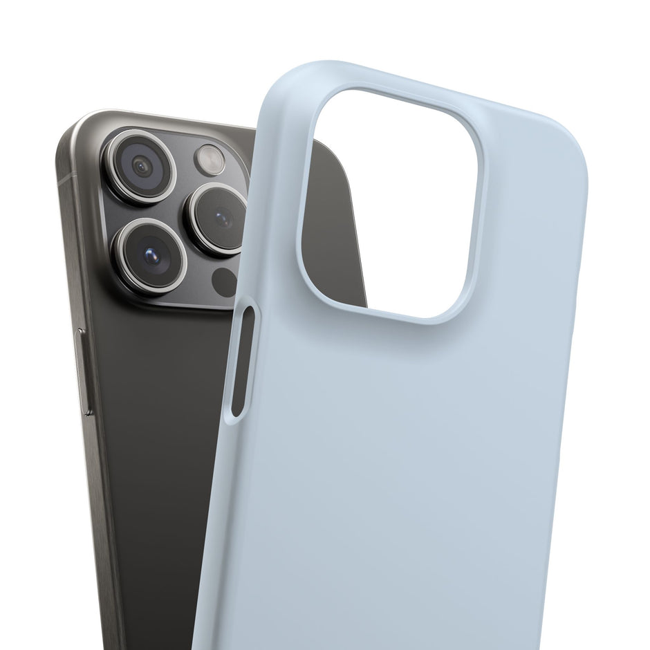 iPhone 15 Pro Slim Case - Blue Pale