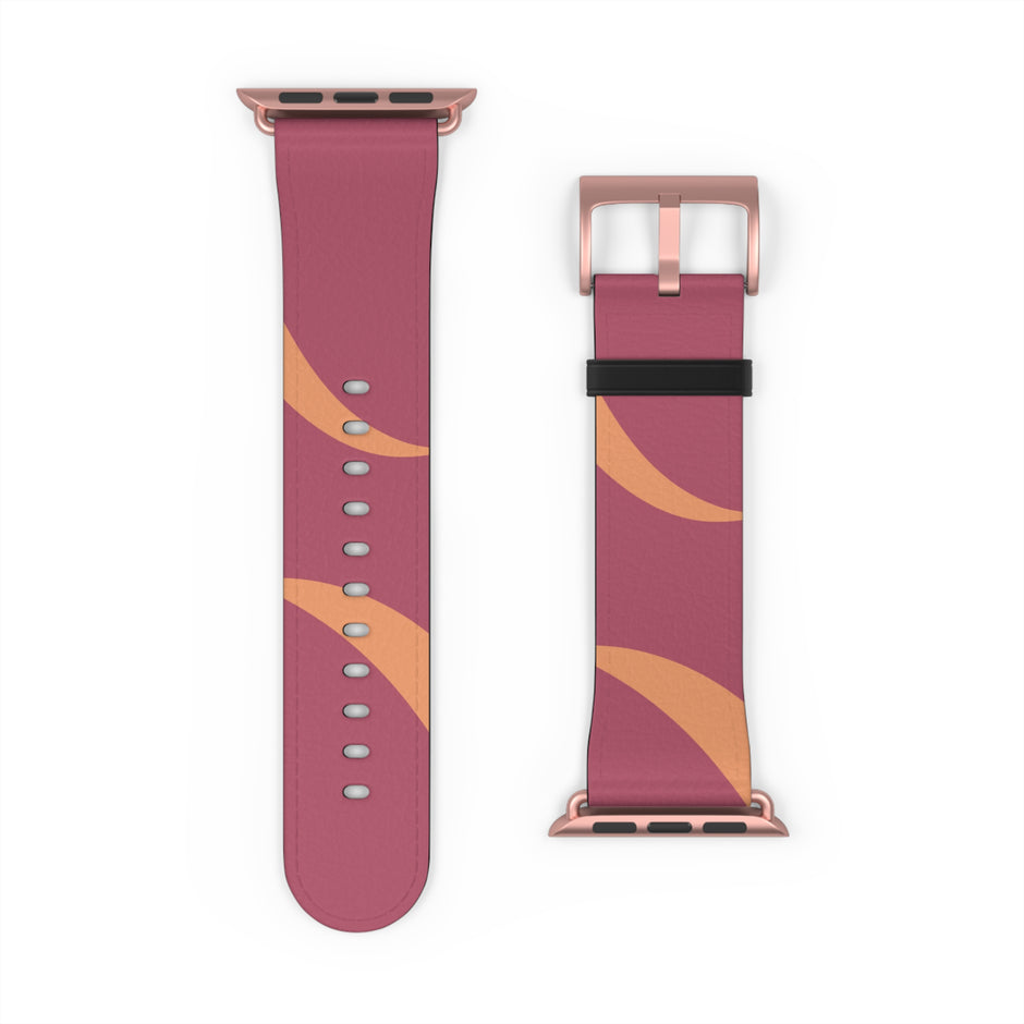Apple Watch Series Bands 38-41 mm 42-45 mm - Rose Wine