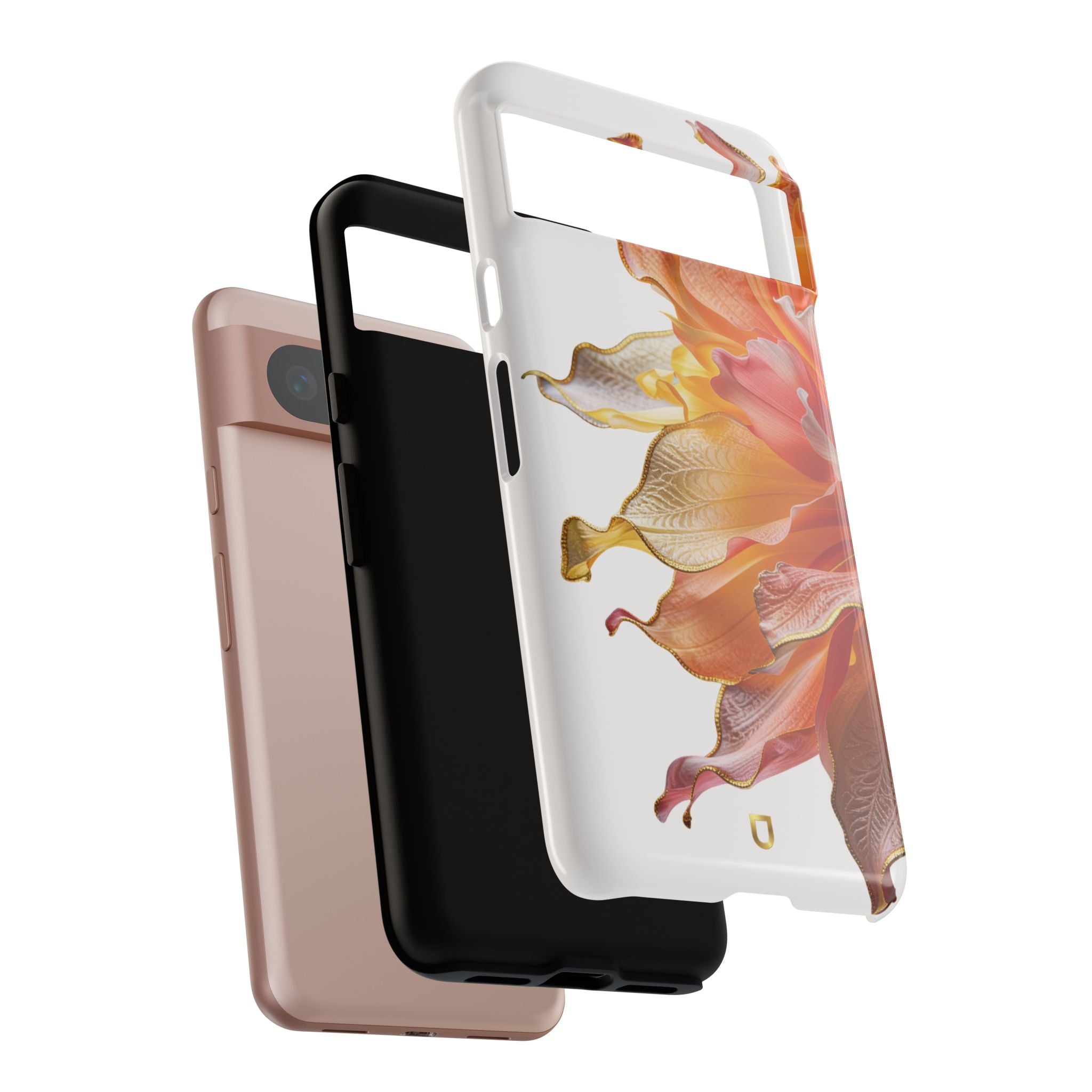 Google Pixel 8 Series Tough Case - Ember Bloom White