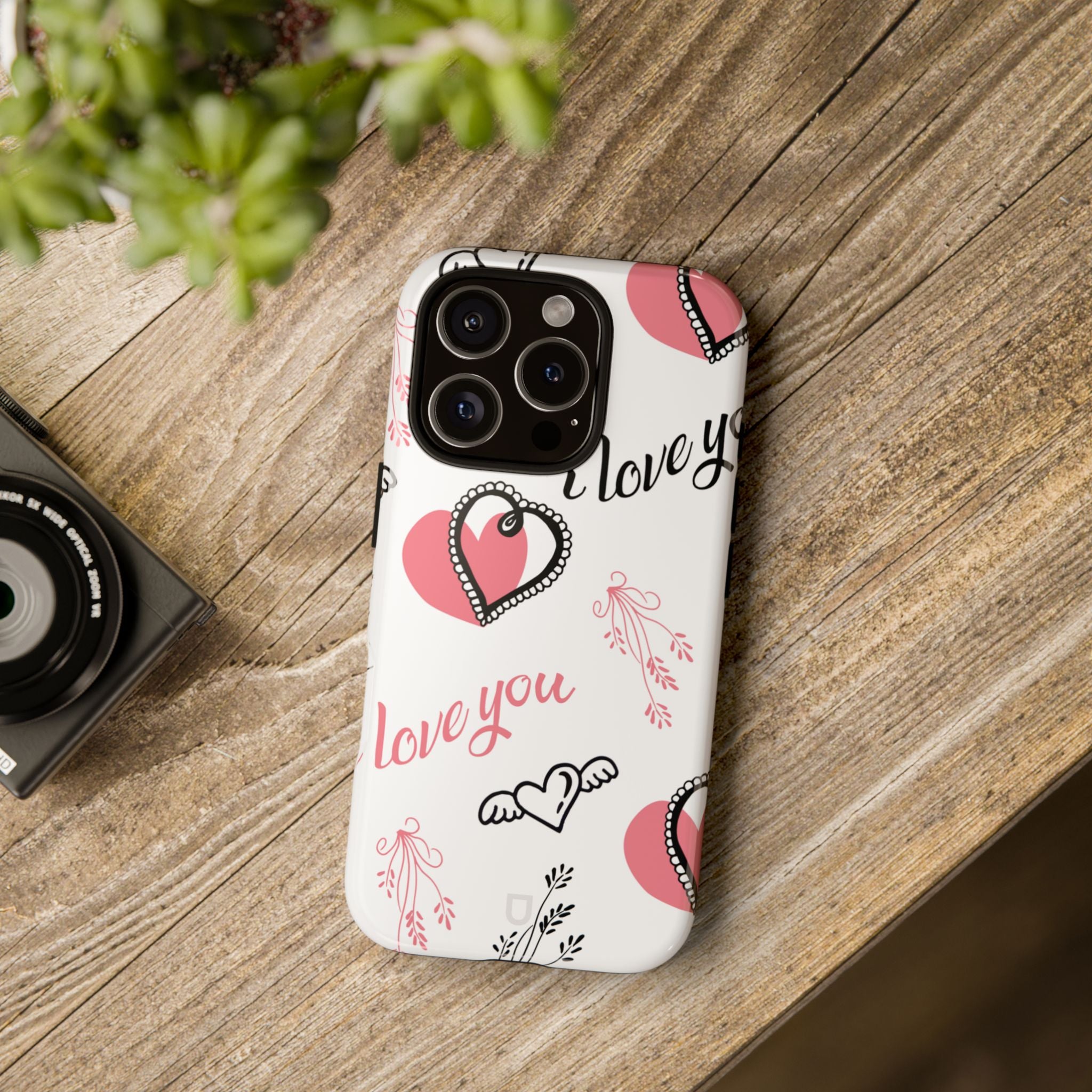 iPhone 16 Pro Tough Case - Love U