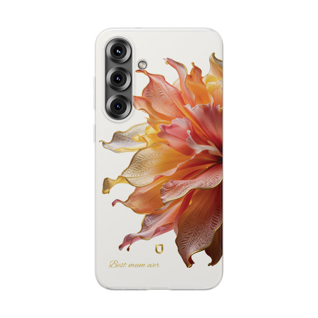 Samsung Galaxy S25 Series Flexi Case - Ember Bloom
