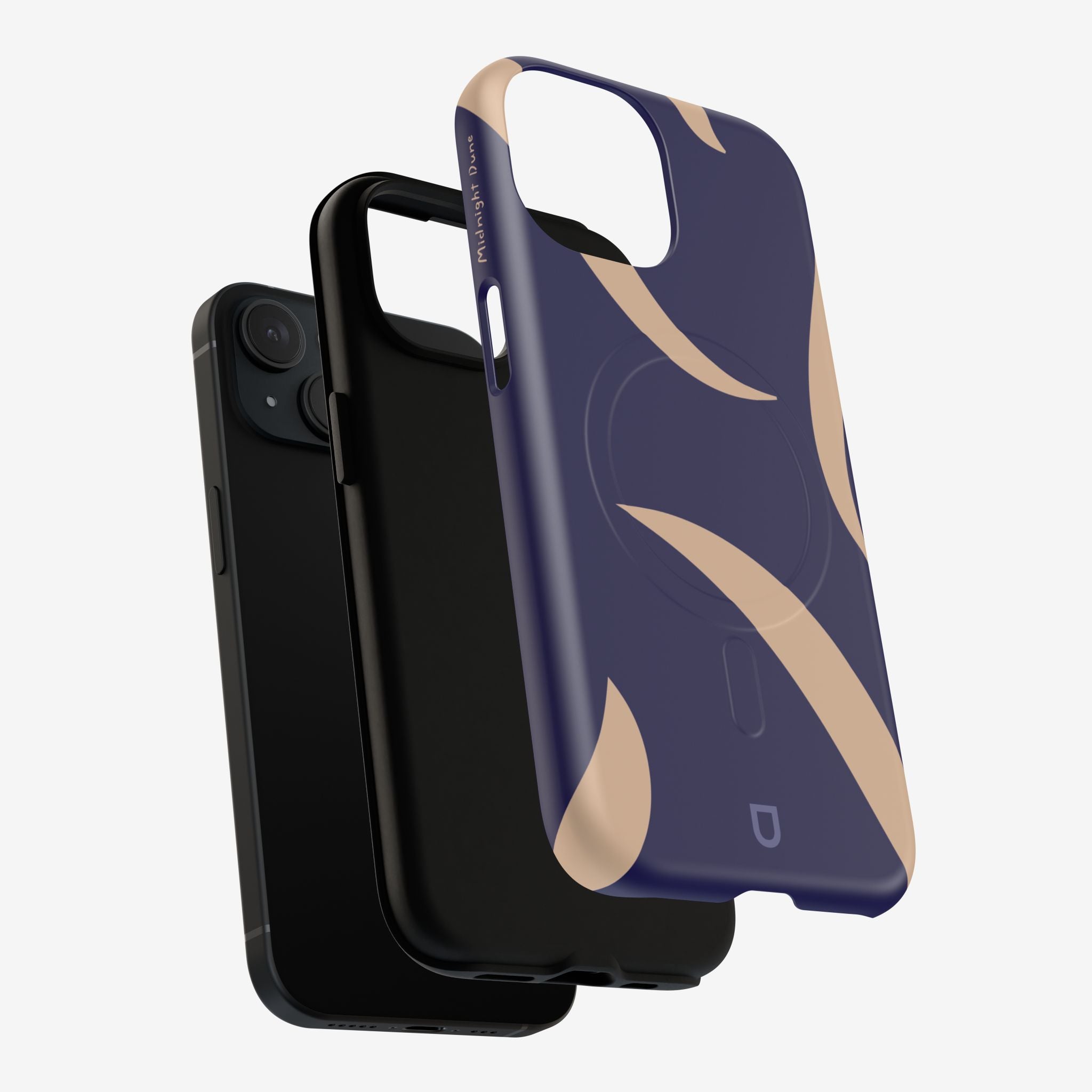 iPhone 15 MagSafe Tough Case - Midnight Dune