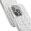 iPhone 15 Pro Flexi Case - Black Rose