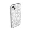 iPhone 14 Plus Flexi Case - Black Rose