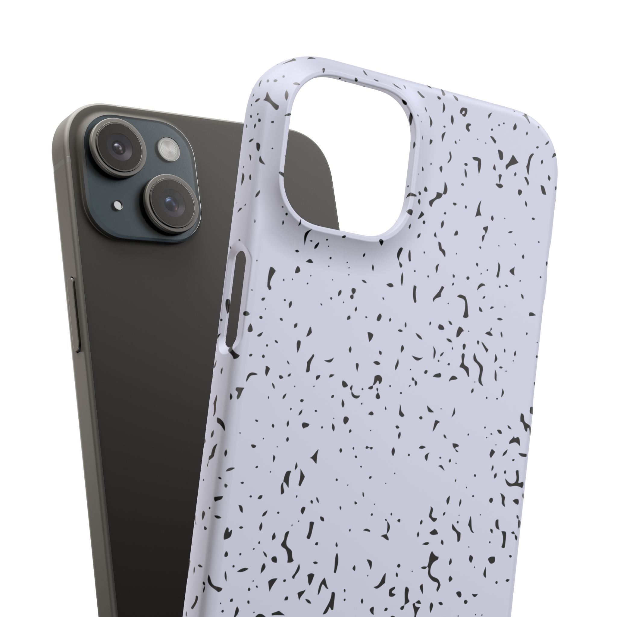 iPhone 15 Plus Slim Case - Flake Lavender