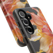 Samsung Galaxy S25 Series Tough Case - Ember Bloom Black