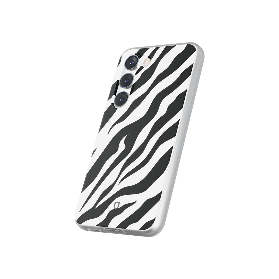 Samsung Galaxy S23 Flexi Case - Zebra