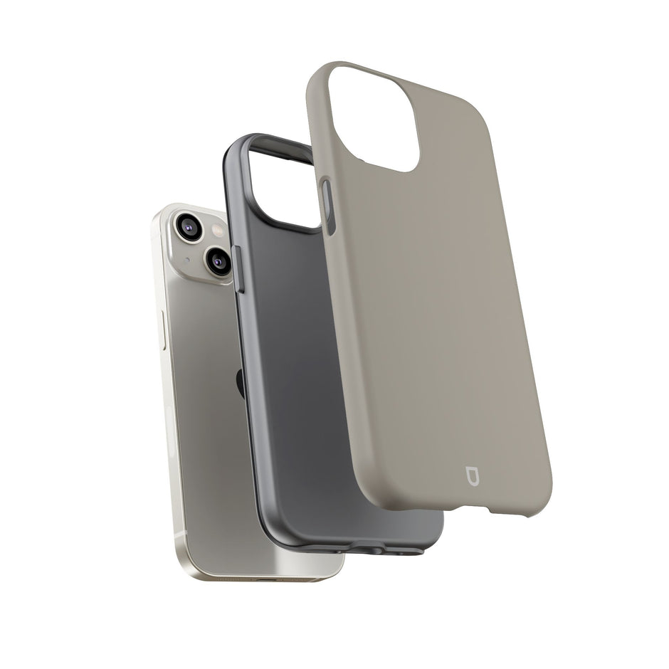 iPhone 14 Tough Case - Khaki Beige