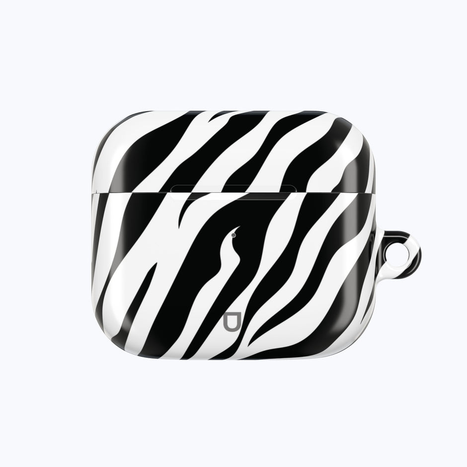 AirPod Pro 3rd Gen Case - Zebra