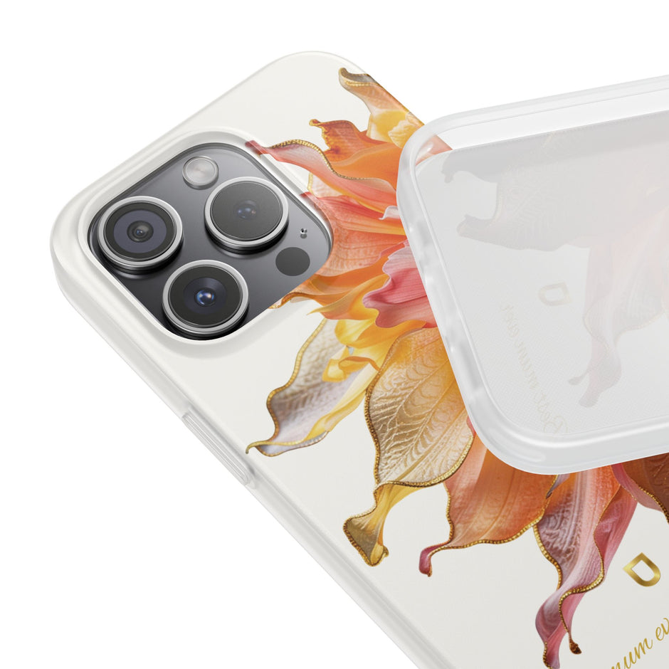 iPhone 15 Series Flexi Case - Ember Bloom