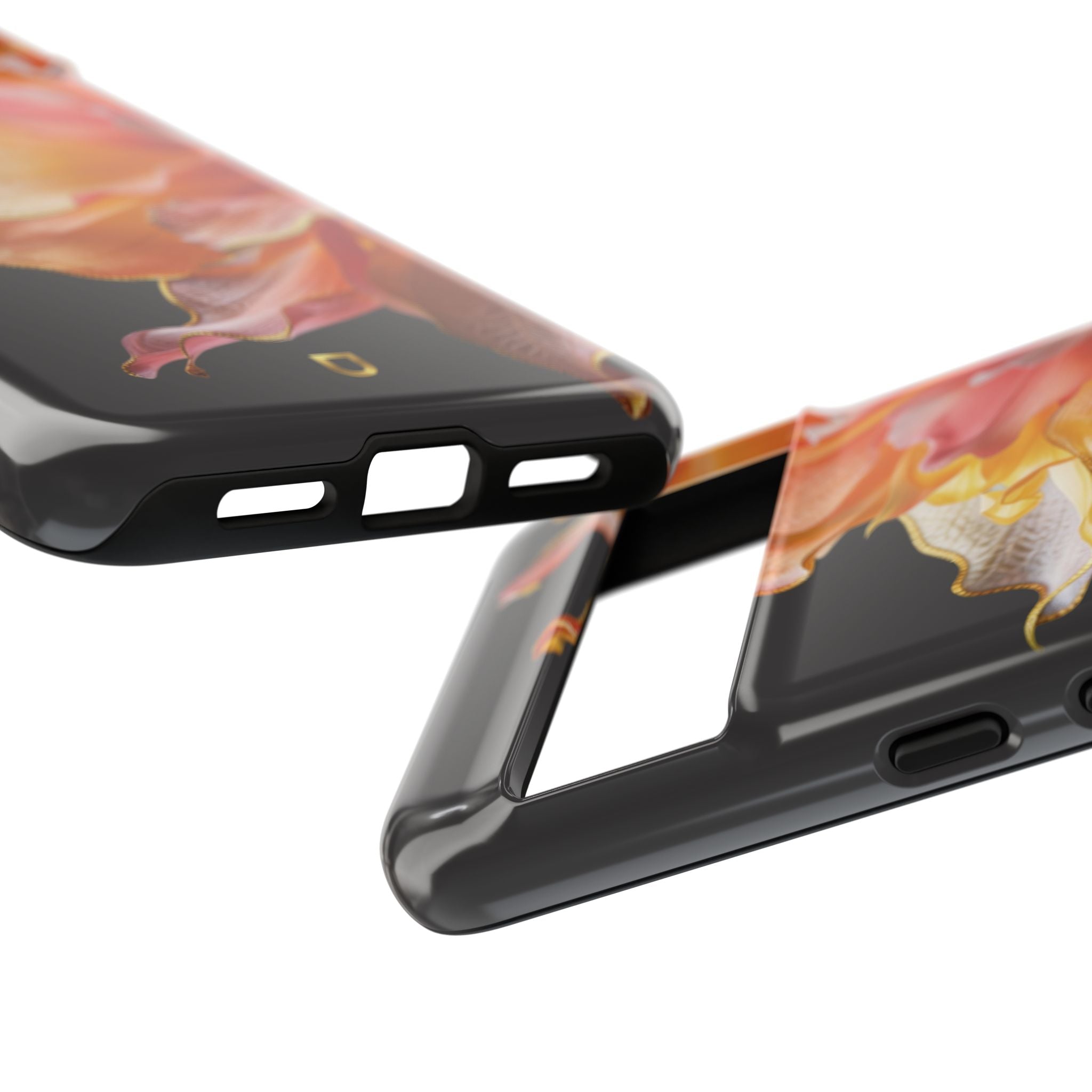 Google Pixel 8 Series Tough Case - Ember Bloom Black