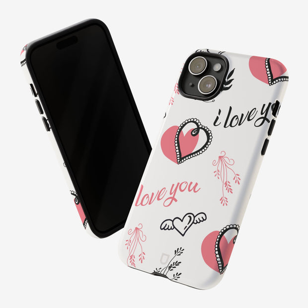 iPhone 15 Plus Tough Case - Love U