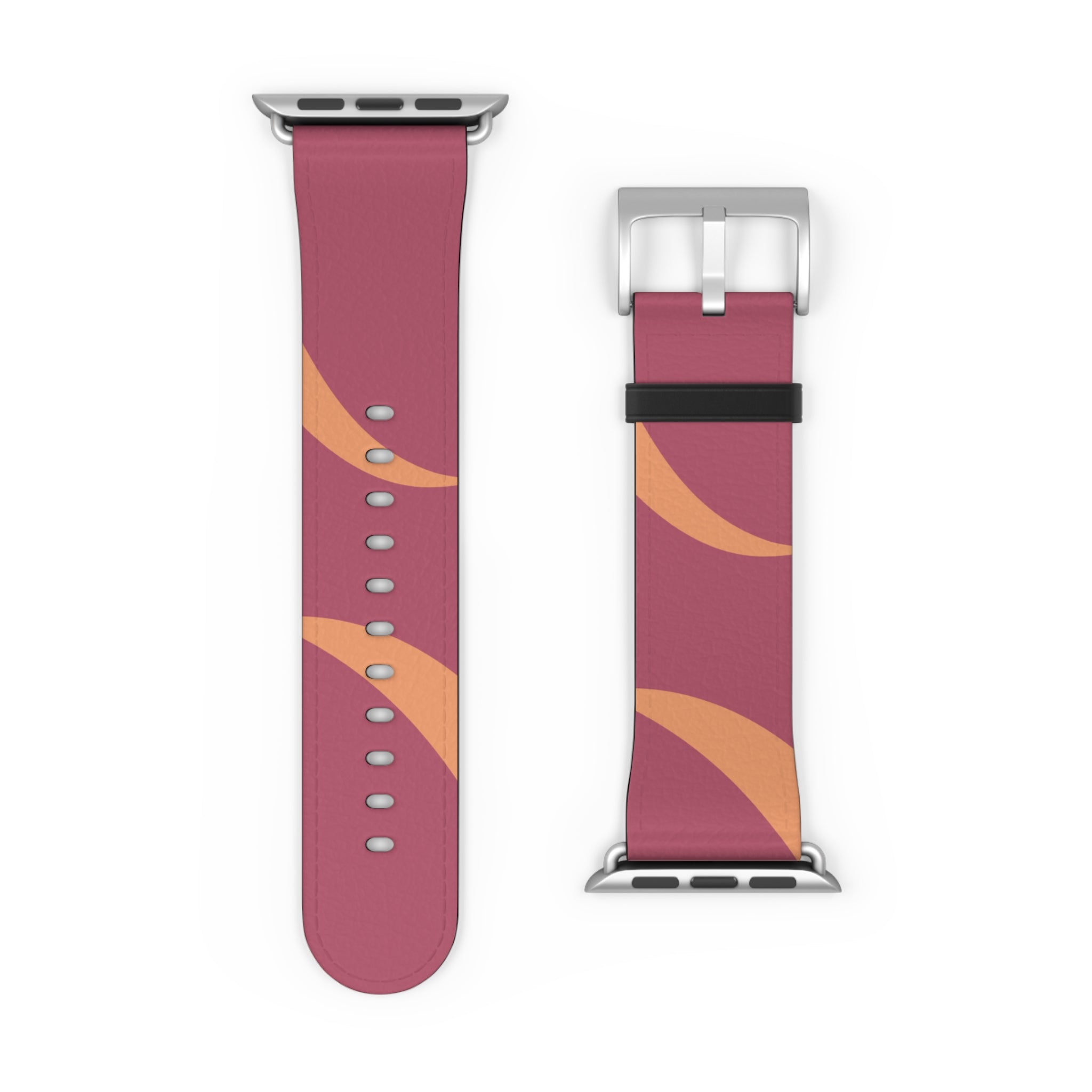 Apple Watch Series Bands 38-41 mm 42-45 mm - Rose Wine