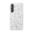 Samsung Galaxy S25+ Flexi Case - Black Rose