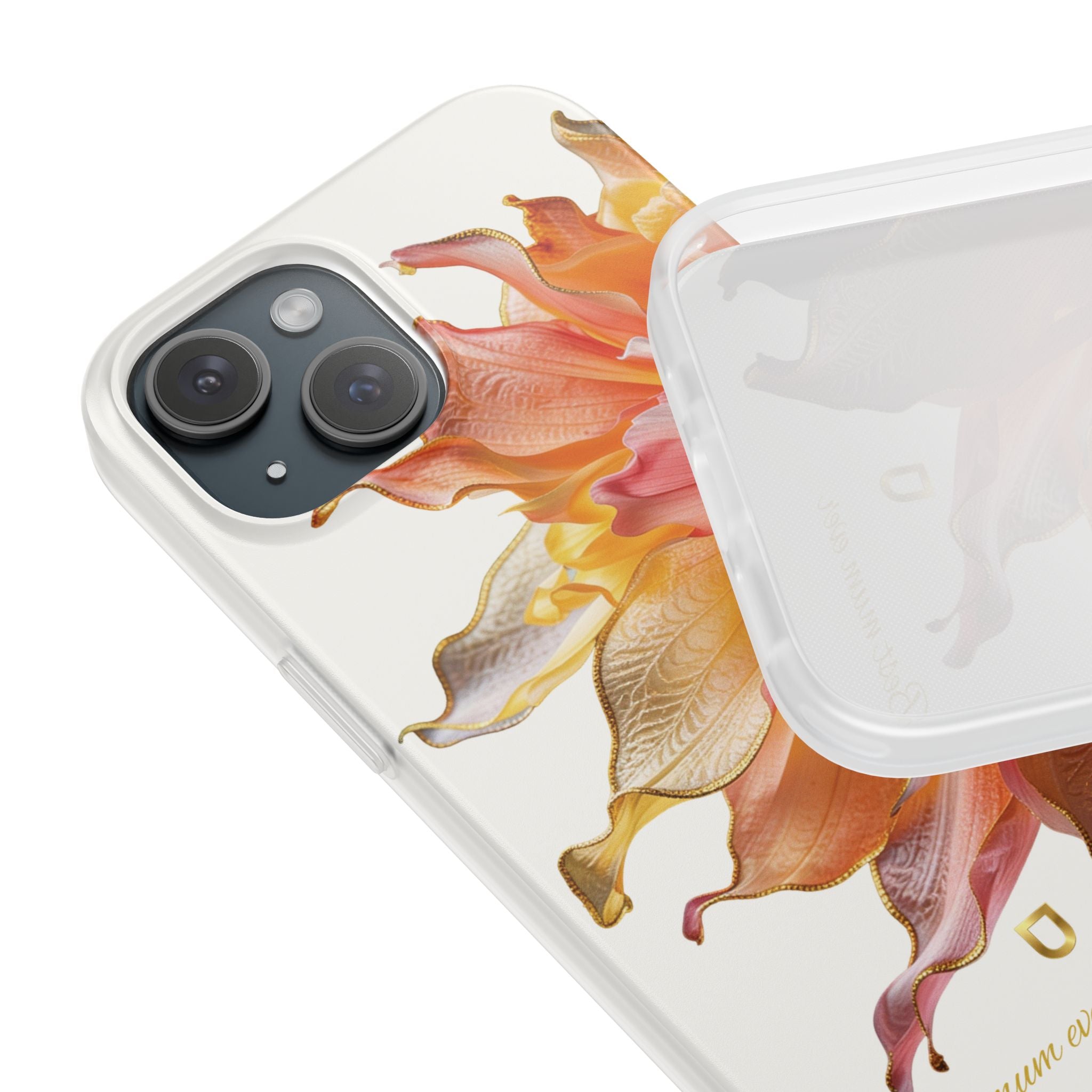iPhone 15 Series Flexi Case - Ember Bloom