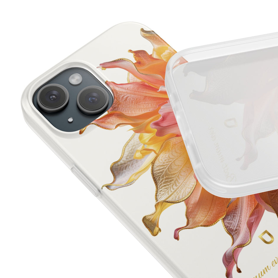 iPhone 15 Series Flexi Case - Ember Bloom
