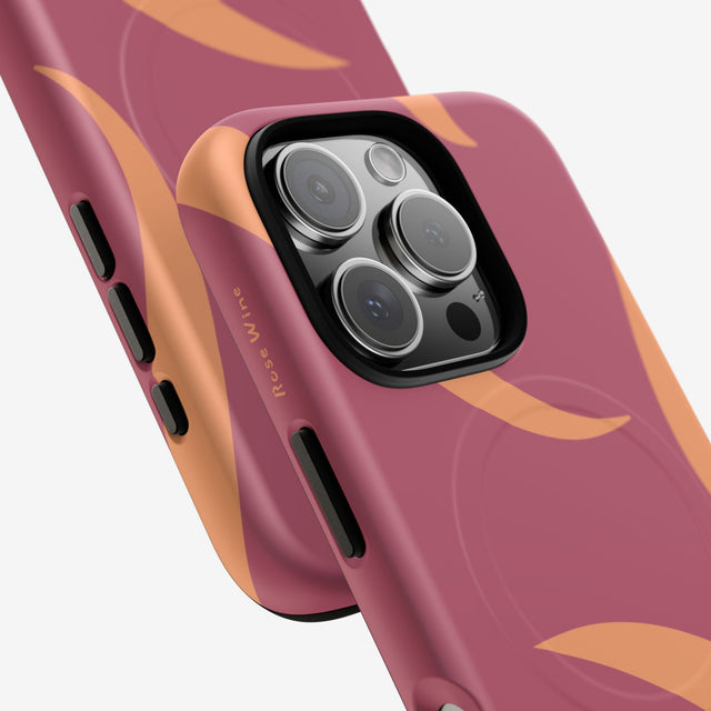 iPhone 16 Pro MagSafe Tough Case - Rose Wine