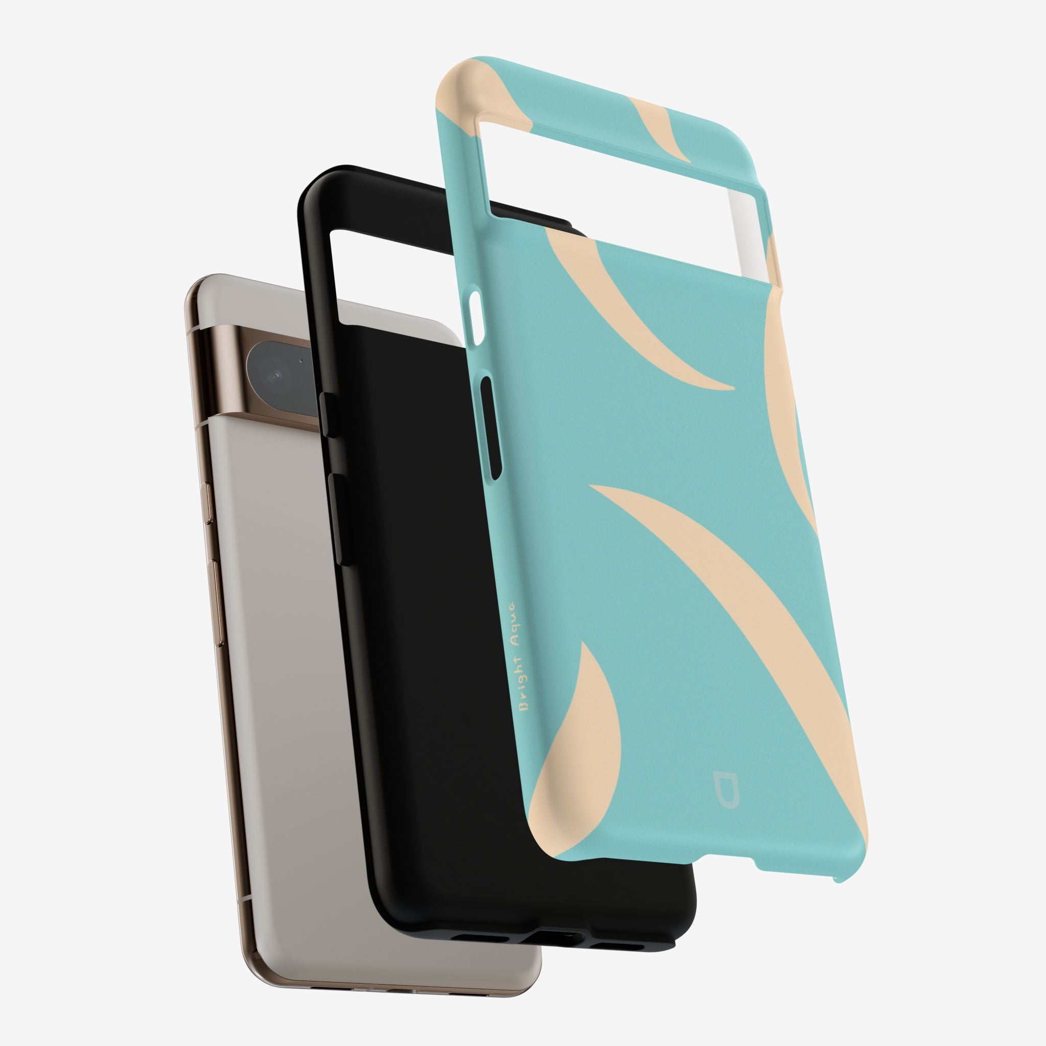 Google Pixel 8 Pro Tough Case - Bright Aqua
