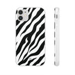 iPhone 11 Flexi Case - Zebra