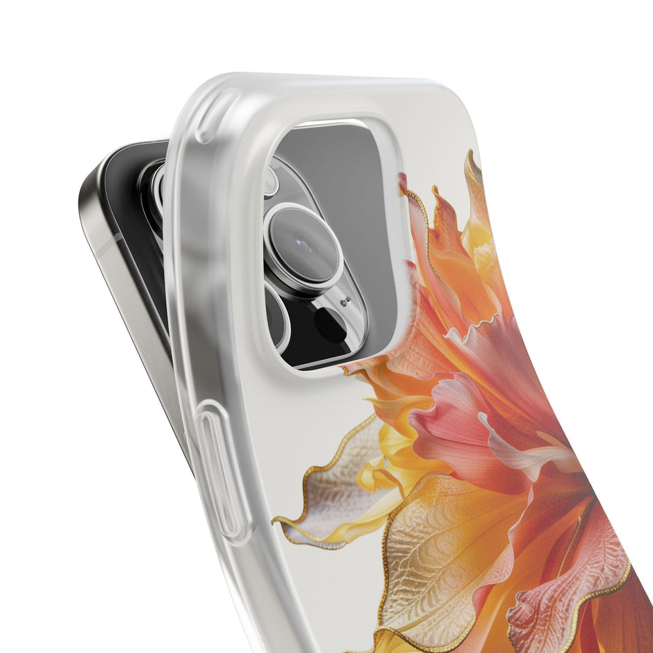 iPhone 16 Series Flexi Case - Ember Bloom