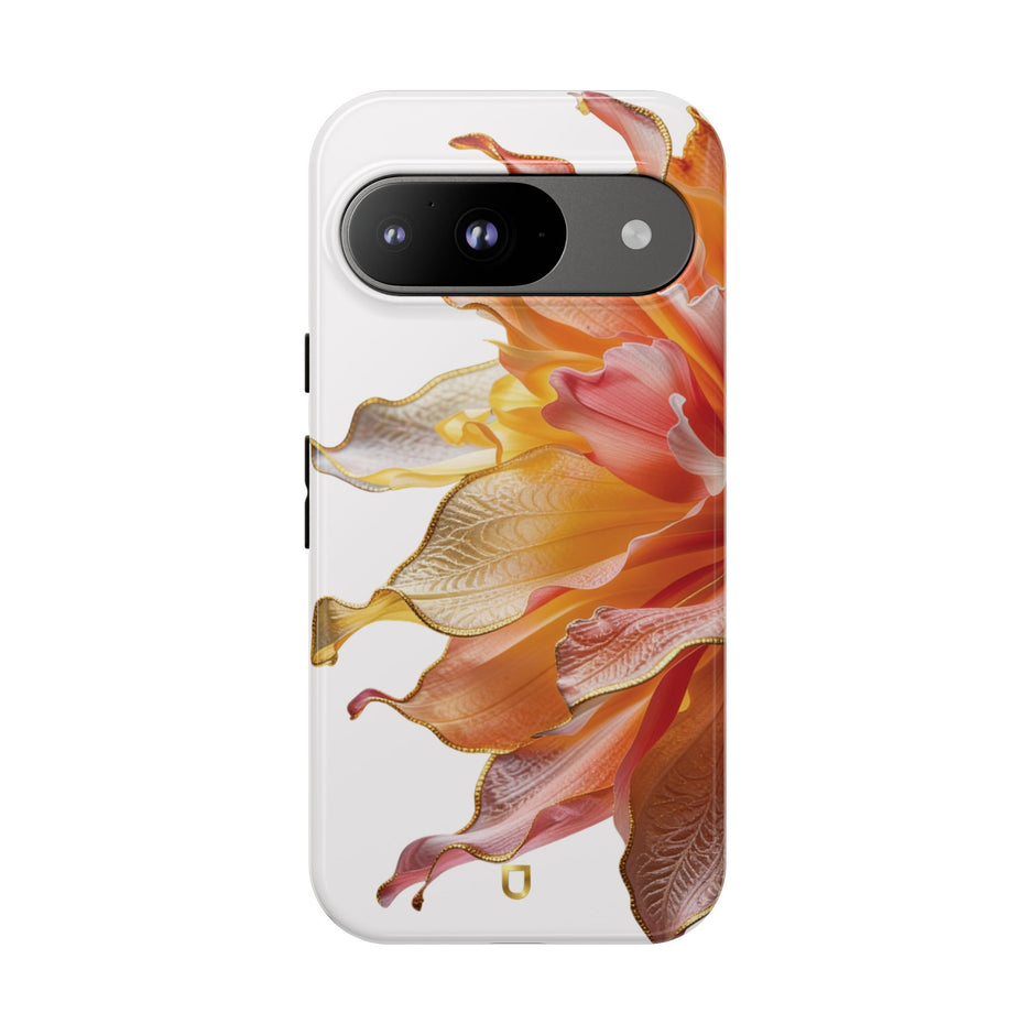 Google Pixel 9 Series Tough Case - Ember Bloom White