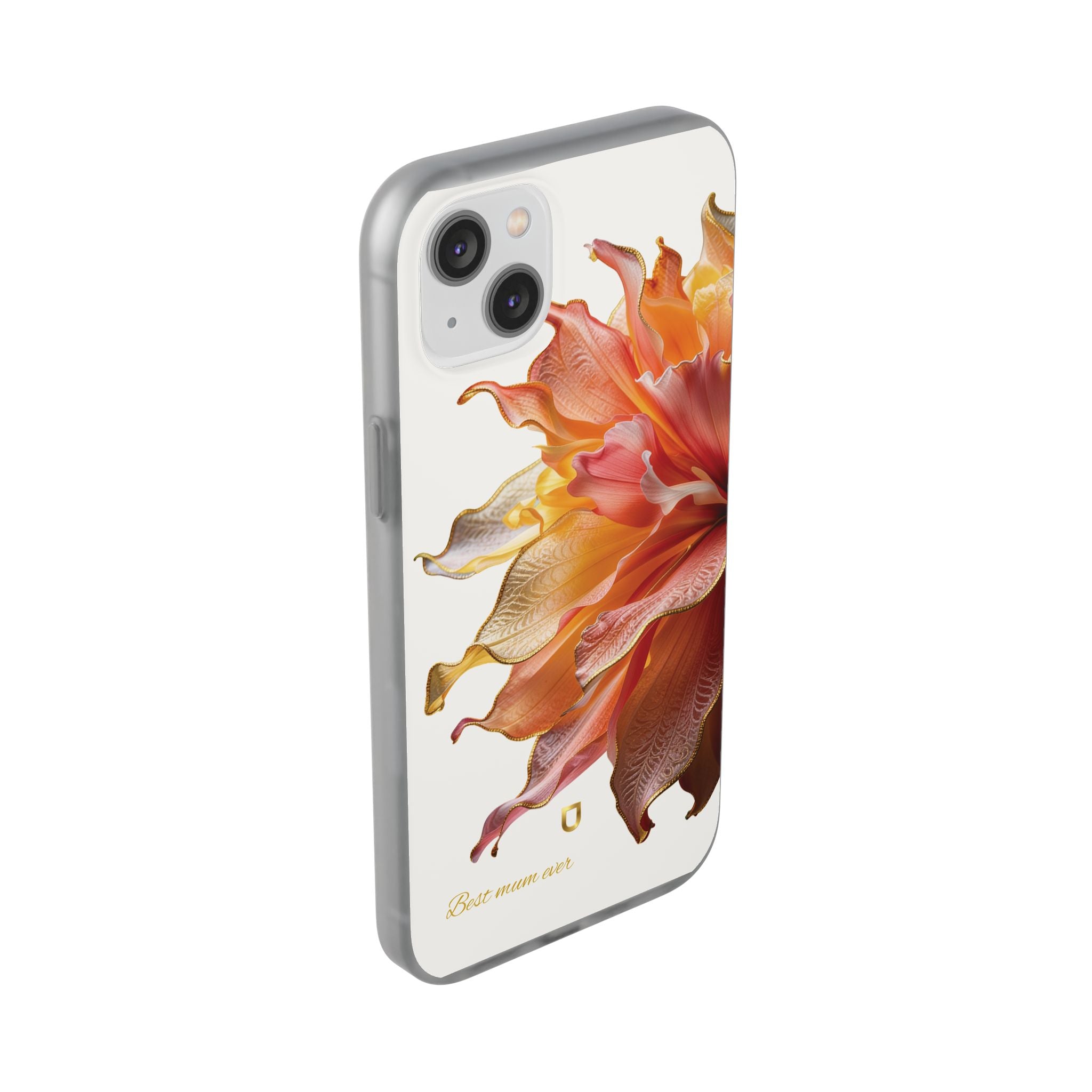 iPhone 14 Series Flexi Case - Ember Bloom